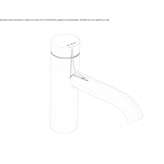 1-hole countertop washbasin tap Zandt