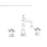3-hole countertop washbasin tap Shilla