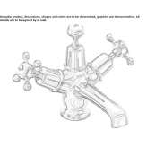 1-hole washbasin tap with automatic stopper Wickwar