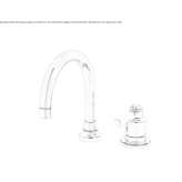 2-hole single-lever countertop washbasin tap Tepehan