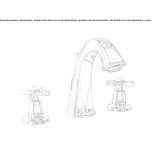 3-hole countertop washbasin tap Sondika