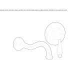 2-hole wall-mounted washbasin tap Politika