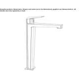 Single-lever washbasin tap without stopper Lacanau