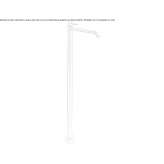 Floor-standing single-lever washbasin tap Tekom