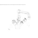 1-hole countertop washbasin tap Tepehan