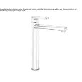 Bateria umywalkowa nablatowa 1-otworowa Rincon