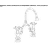 2-hole countertop washbasin tap Susuz