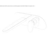Single-lever wall-mounted washbasin faucet Bayside