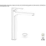 Single-lever washbasin tap Pisco