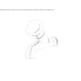 Wall-mounted washbasin tap, 1-hole Tasco