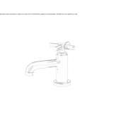 Countertop washbasin tap with 1 hole Ullapool