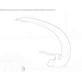 Single-lever countertop washbasin tap Vilaseca