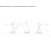 3-hole brass countertop washbasin faucet Sequedin