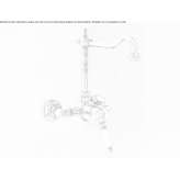 2-hole wall-mounted washbasin tap Maxton