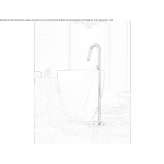 Freestanding washbasin tap made of 316 stainless steel Soure
