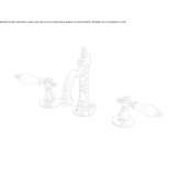 3-hole countertop washbasin tap Maxton