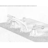 Countertop washbasin tap with automatic stopper Magenta