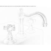 3-hole brass basin faucet with automatic stopper Satov