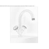 1-hole countertop washbasin tap Veruno
