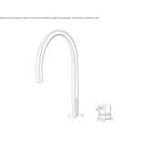 Washbasin tap in chrome-plated brass Elshout