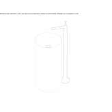 Floor-standing single-lever washbasin tap Ruma