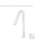 Washbasin tap in chrome-plated brass Elshout