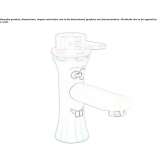 Single-lever countertop washbasin tap for children Fresnes