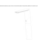 Zamak electronic infrared washbasin faucet Cruas