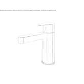 Washbasin tap in chrome-plated brass Nawojowa