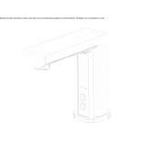 Infrared electronic washbasin faucet Tunungua