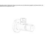 Self-closing stainless steel washbasin tap Dualchi