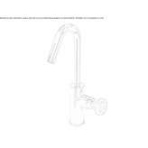 Washbasin tap in chrome-plated brass Teynham