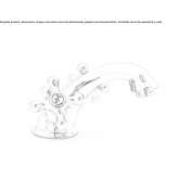 Countertop washbasin tap with 1 hole Mjaellby