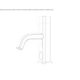 Washbasin tap in chrome-plated brass Elshout