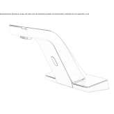 Infrared electronic faucet for public toilet Overloon