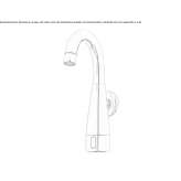 Wall mounted infrared electronic faucet for public toilet Legowo