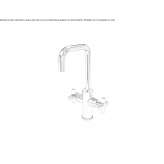 Washbasin tap in chrome-plated brass Teynham