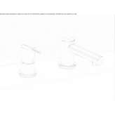 2-hole stainless steel washbasin tap Glubokiy