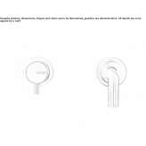 2-hole washbasin tap Huampara