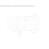 Thermostatic mixer with opening and closing Criciuma