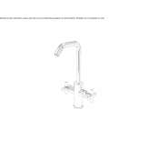Washbasin tap in chrome-plated brass Teynham