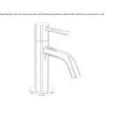 Countertop washbasin tap Illinka