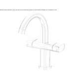 Countertop washbasin tap with 1 hole Naranjos