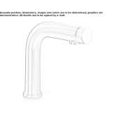 Hydroprogressive countertop washbasin tap made of stainless steel Marquion