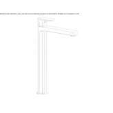 Tall countertop washbasin tap Store