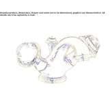 1-otworowa mosiężna bateria umywalkowa z kryształami Swarovski® Certaldo