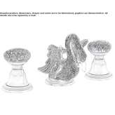 Bateria umywalkowa 3-otworowa Clarence