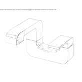 Single-lever countertop washbasin tap made of chrome-plated brass Meggen