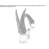 Single-lever washbasin tap Clarence