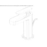 Countertop washbasin tap, single-lever, 1-hole Xometla